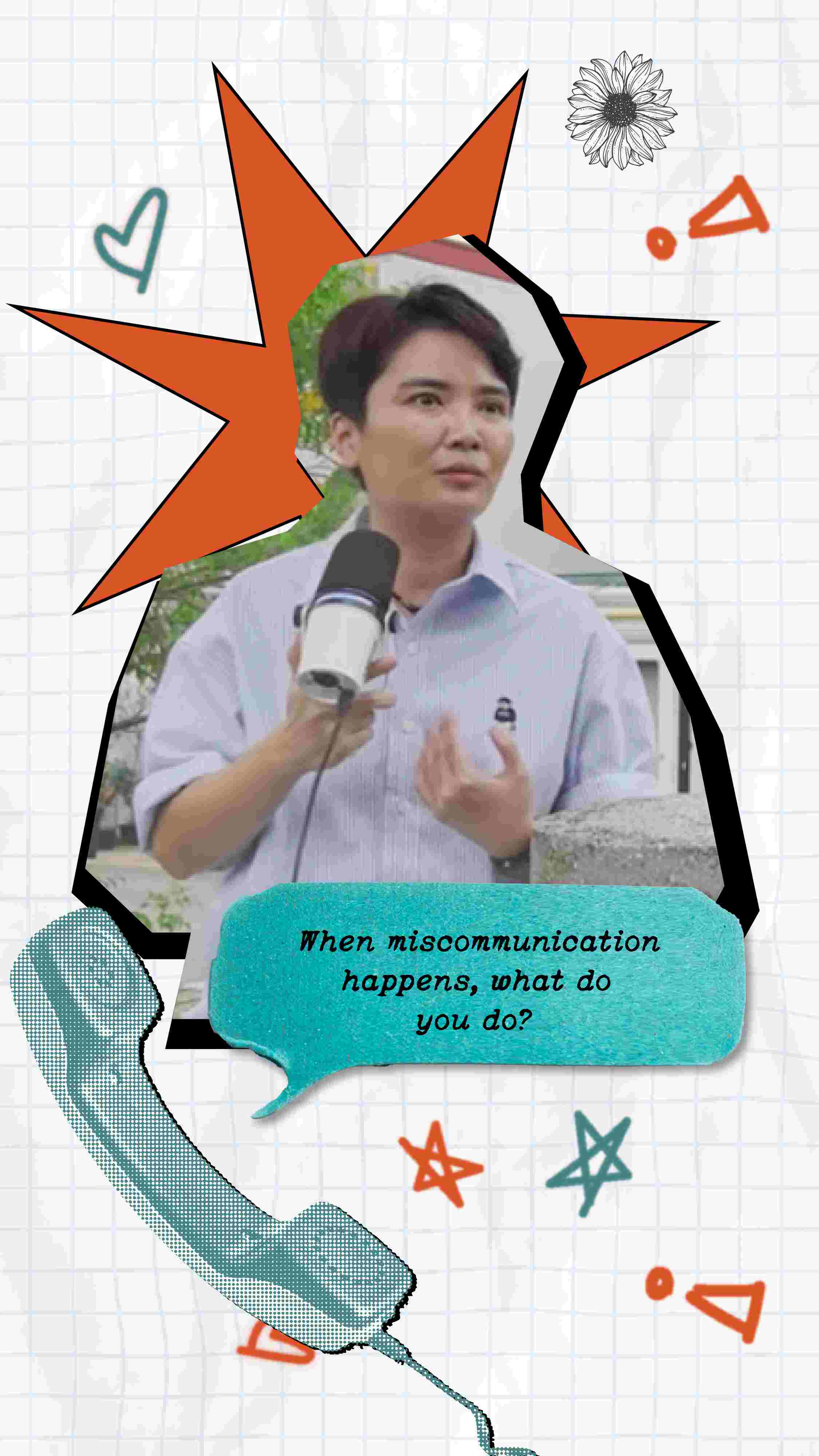 Hosts Ariane Goo and Kenny Lee of Beautiful Me Episode 3 discussing presence and active listening.