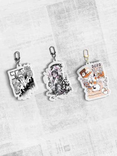 Fearville Arcylic Charms