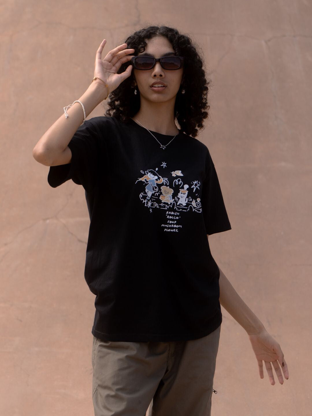 The Radish, “Rocco”, Some Soup, The Mushroom & The Flower - Project for Love - T-Shirt