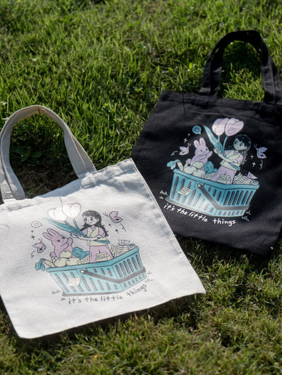 It's the Little Things - Project for Love - Totebag