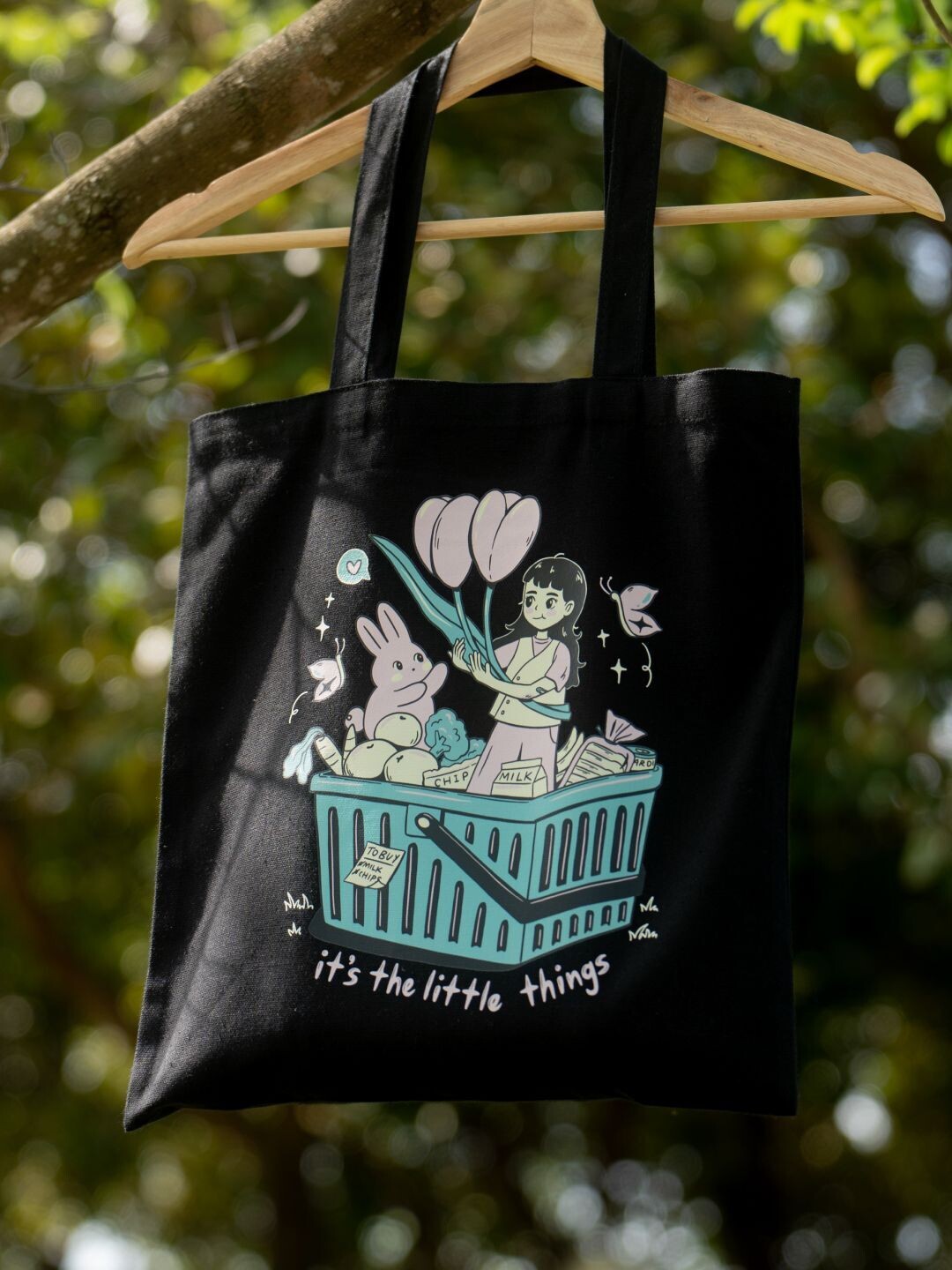 It's the Little Things - Project for Love - Totebag